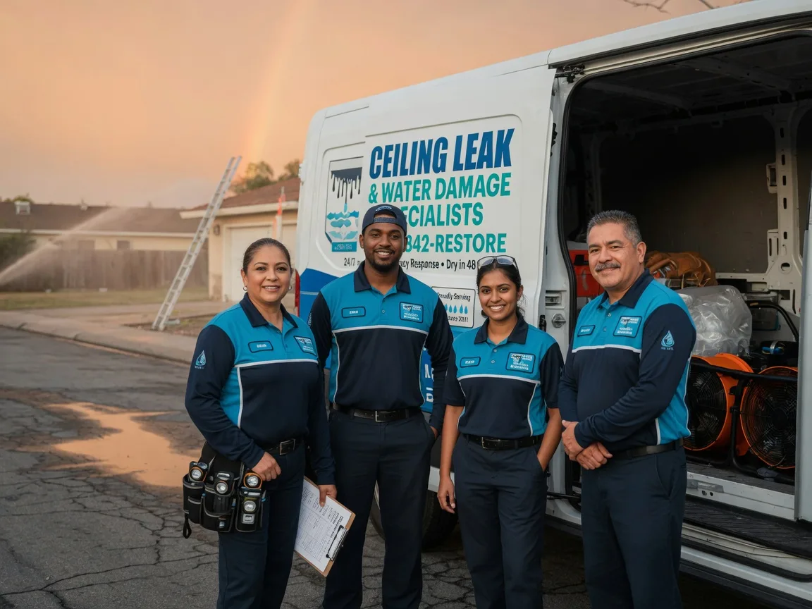 Ceiling Leak Cleanup company in Walker, KS